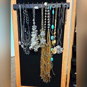 Assorted costume jewelry